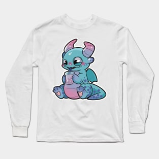 Boba Tea Dragon Long Sleeve T-Shirt